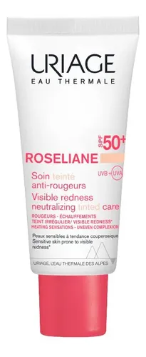 Uriage Roseliane Cc Cream Facial Spf50 Antirojeces Calmante