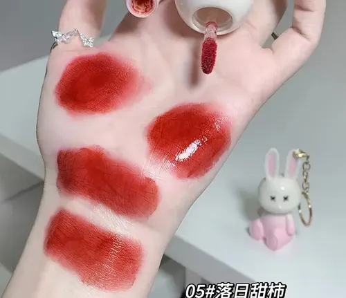 Lip Gloss Conejo Con Llavero Gege Bear Brillo Labial