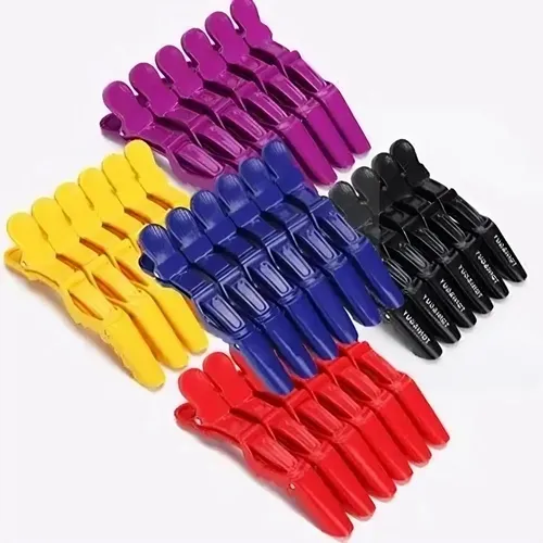 Set De Broches De Pelo Coloridos X5 Unidades En Bolsa