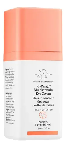 Crema De Ojos Drunk Elephant C-tango Vitamina C – Momento de aplicación Día/Noche Tipo de piel Todo tipo de piel
