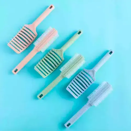 Peines Cepillos Kit X2 Para Cabello Mujer Peluqueria