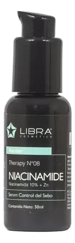 Booster Serum Niacinamida 10% Zinc Todo Tipo Piel 50gr Libra