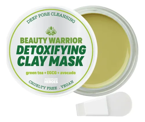 Mascarilla De Arcilla Verde Con Egcg, Handmade Heroes