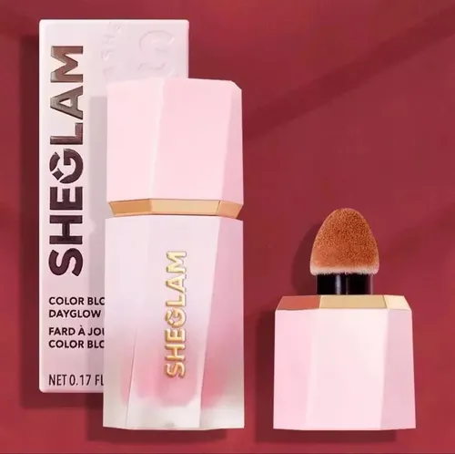 Color Bloom Sheglam rubor tono del maquillaje Birthday Suit
