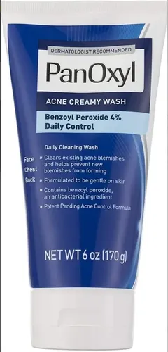 ~panoxyl Espuma Limpiadora Antiacné 4% Peroxido De Benzoil~  Acneica Día/noche