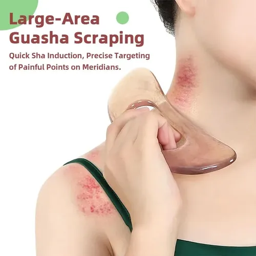 Resin Gua Sha Massage Board For Face Guasha Plate Face