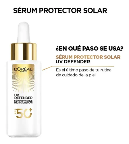 L’oréal Paris Uv Defender Sérum Invisible Fps 50+