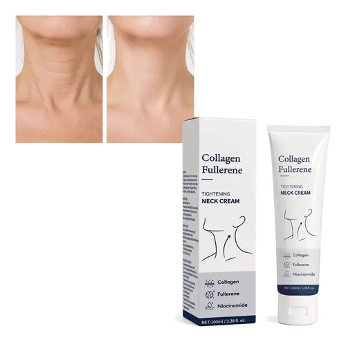 Crema Para Cuello Colágeno Fullereno Antiarrugas 100ml
