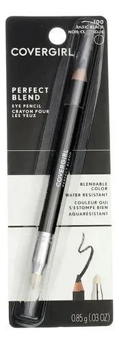 Lápiz Delineador De Ojos Negro, Covergirl Perfect Blend