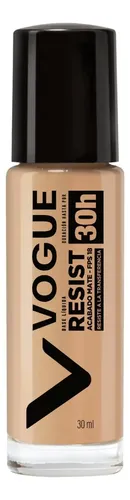 Base de maquillaje líquida Vogue Resist Resist Larga duración Base líquida Resist tono sensual – 30mL 30g