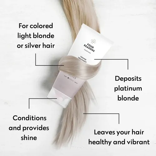 Tratamiento Tonificante Four Reasons Mascarilla Color Plata