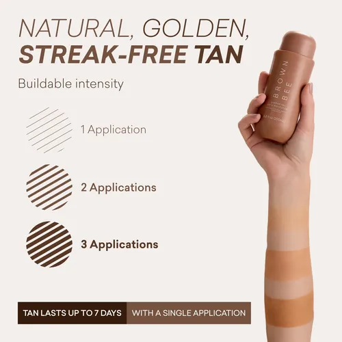 Crema Autobronceadora Gradual Brown Bee 200ml Hidratante