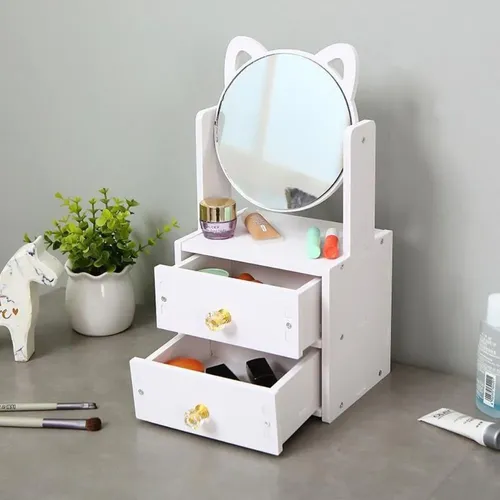 Estante De Escritorio Para Maquillaje, Cuidado De La Piel, P