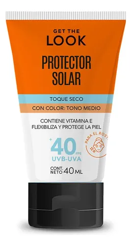 Protector Solar Facial Get The Look Fps 40 Tono Medio