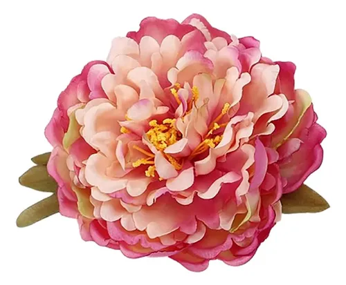 Pinza For El Pelo De Flor De Peonía De 6 Pulgadas, Broche