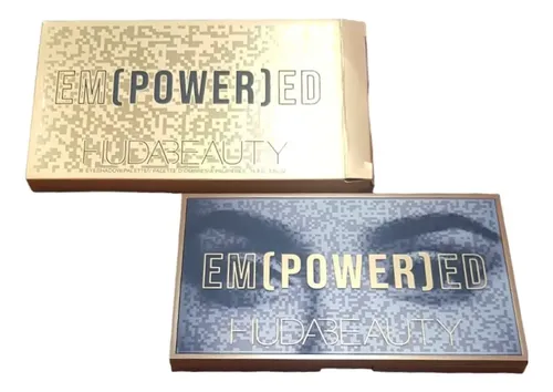 Paleta de Sombras Huda Beauty Empowered con 18 Tonos, de Larga Duración