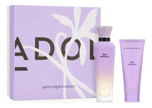 Adolfo Dominguez Iris Vainilla Mujer Set 120ml Perfumeria!