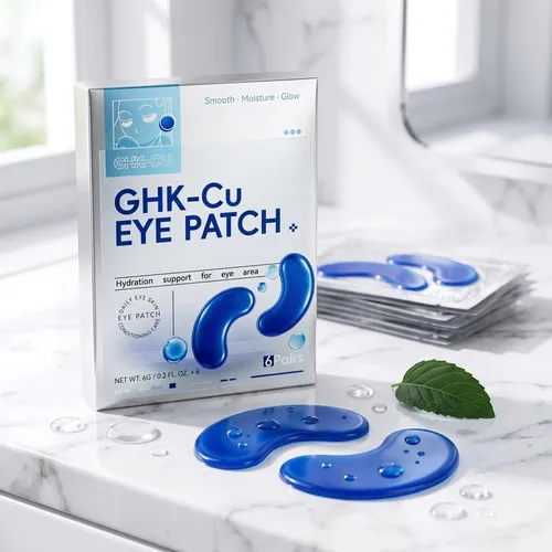 Parches Para Ojos Hidratantes Con Péptido Ghk-cu 6 Pares