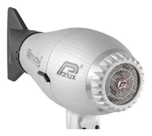 Secador De Pelo Profesional Parlux Digitalyon Silver 2400w Color Plateado