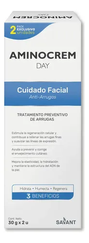 Aminocrem Day Crema Anti Arrugas Hidratacion Piel X 2 Uni