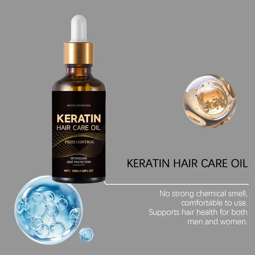 Aceite Capilar Keratina Rozino Para Cabello Dañado 100ml
