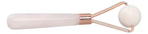 Rodillo De Jade Verde Para Masaje Facial Y Antipuff