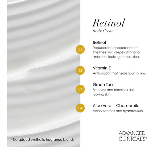 ****** Loción Corporal E Hidratante Retino De Advanced Clini