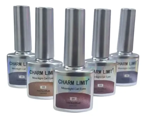Esmalte Semipermanente Charm Limit 7ml Efecto Ojo De Gato