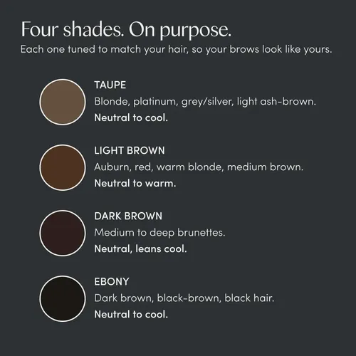 Lápiz De Cejas Ravie Beauty Easy Everyday Dark Brown