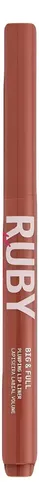 Delineador Labios Retractil Ruby Kisses Plumping Lip Liner Color Nude pink