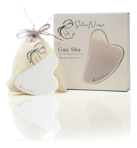 Gua Sha Plata 925 Facial Y Corporal Acupresión