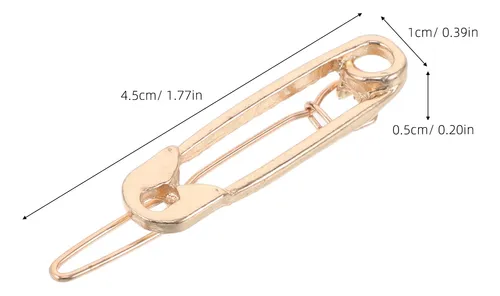 20 Horquillas De Metal, Alfiler De Seguridad Para Flequillos