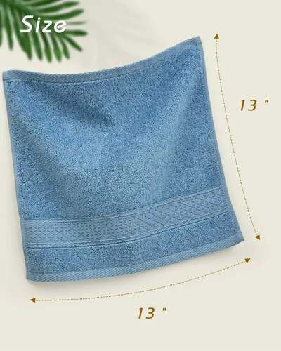 Toallitas Cleanbear Soft, 100% Algodón, Paquete De 12 Unidad