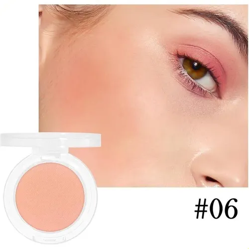 Paleta De Rubor Suave En Niebla De 9 Colores, Tonos Versátil