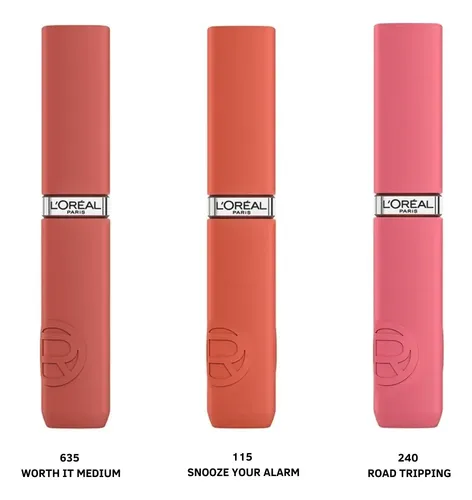 Set Labiales L´oreal Paris: Matte Resistance X3
