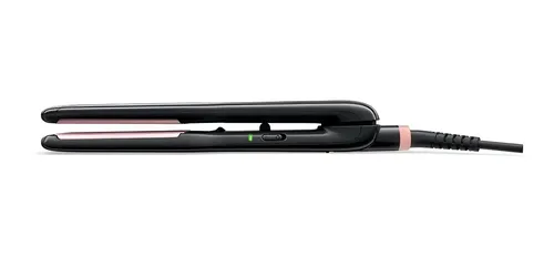 Planchita de pelo Philips Essential HP8325 negra y perla melocotón