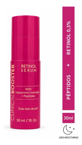 Serum Facial Retinol 0,3% Con Péptidos Clinical Booster