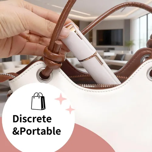 Dispositivo Eléctrico Rojo De Depilación For Mujeres