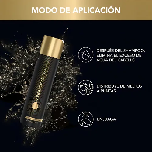Dark Oil Lightweight Acondicionador – Sebastian – 250ml