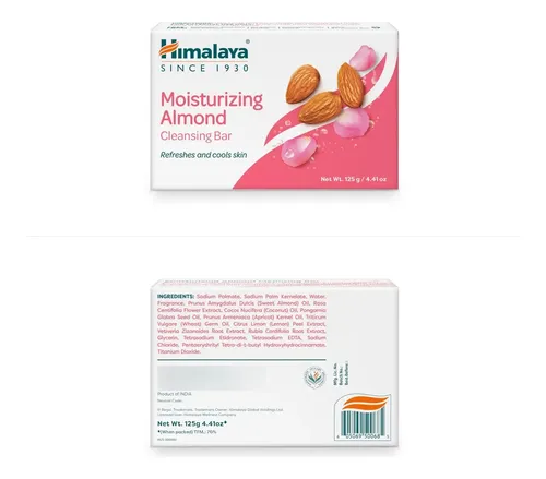 Jabón Corporal Himalaya Barra Limpiadora Humectante De Almen