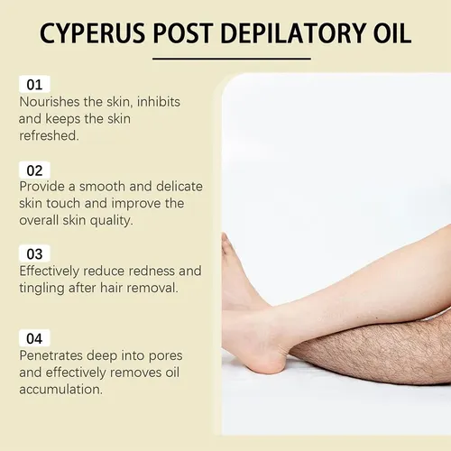 Aceite Postdepilatorio Cyperus 60 Ml | Depilación Natural