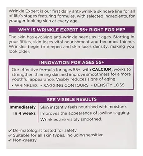 Crema Hidratante L’oréal Paris Wrinkle Expert 55+ 50ml