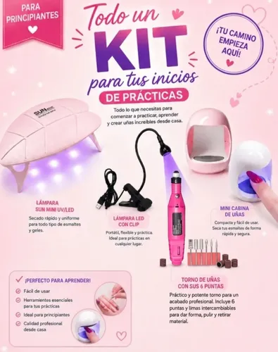 Kit Manicura Para Tus Practicas En Tus Primeros Inicios