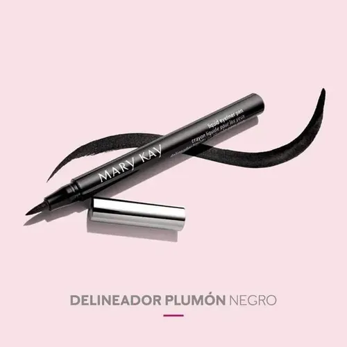 Delineador de ojos líquido Mary Kay plumón color black