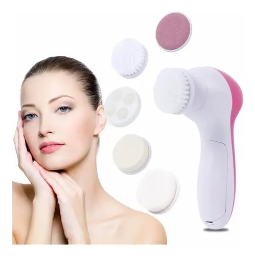 Cepillo Limpiador Facial 5 En 1 Masajeador Exfoliante