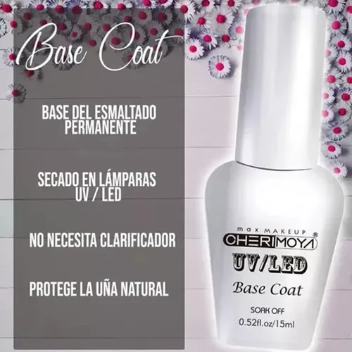 Top Coat Y Base Coat Cherimoya Semi 15 Ml