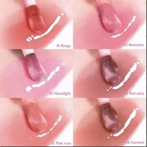 Gloss Labial Olibolla Magic Hidratante Ultra Brillo 6 Tonos