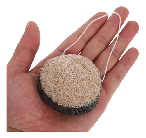 Almohadillas Faciales Exfoliantes De Carbón De Bambú, Esponj