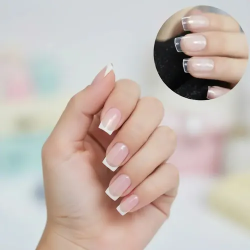 Tips Soft Gel Y Press On Paris Night X500 Unidades En Bolsa