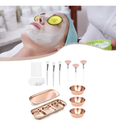 Set De 23 Cuencos Para Mezclar Mascarillas, Cabello Y Facial